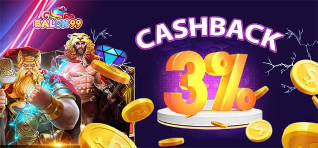 bonus cashback balon99