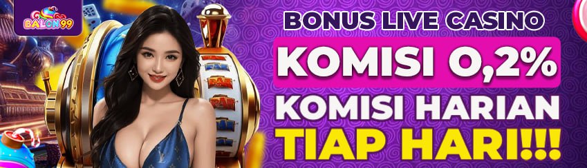 BONUS TURN OVER ROLINGAN HARIAN 0,2% CASINO