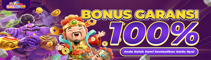 BONUS GARANSI 100% TANPA TO..!!